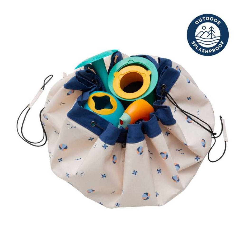 3-in-1 Opbergzak – Speelmat Outdoor Ballon