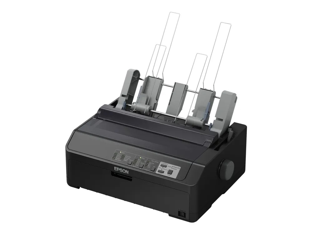 Epson LQ 590IIN - Printer - S/H - dot-matrix - Rulle (21,6 cm), JIS B4, 254 mm (bredde) - 360 x 180 dpi - 24 pin - op til 584 tegn/sek. - parallel, USB 2.0, LAN, seriel