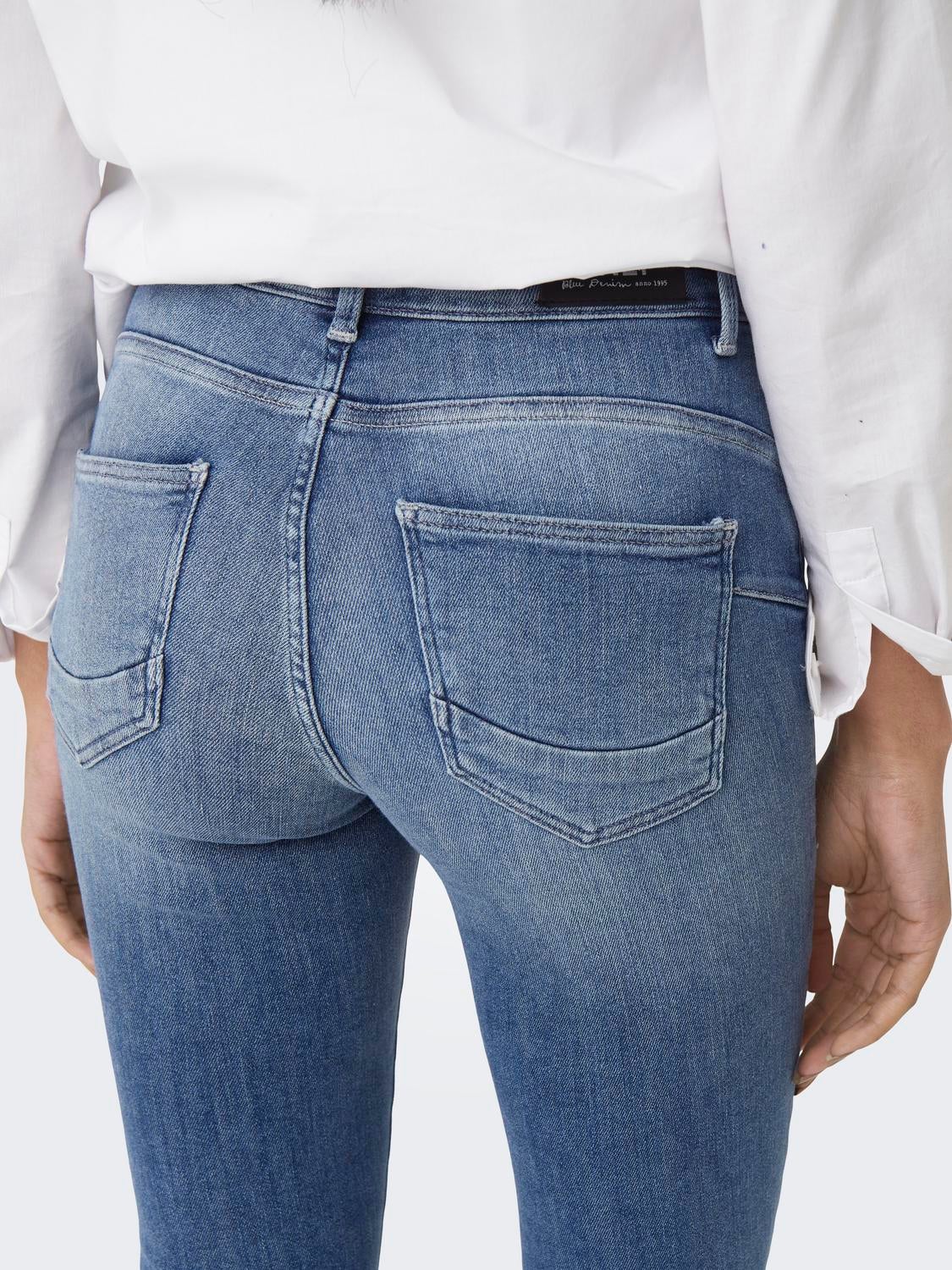 ONLPOWER Mittlere Taille Skinny Fit Jeans Medium Blue Denim