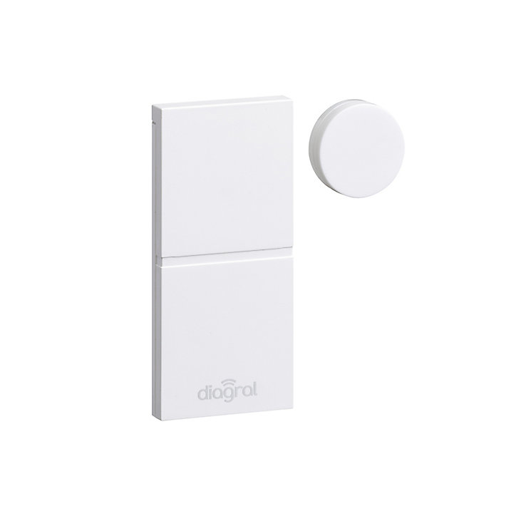 Pack alarme Diagral Précision sirène GSM DIAG04CSF + Détecteur d'ouverture DIAG39APX + Télécommande multifonction AL41ACK