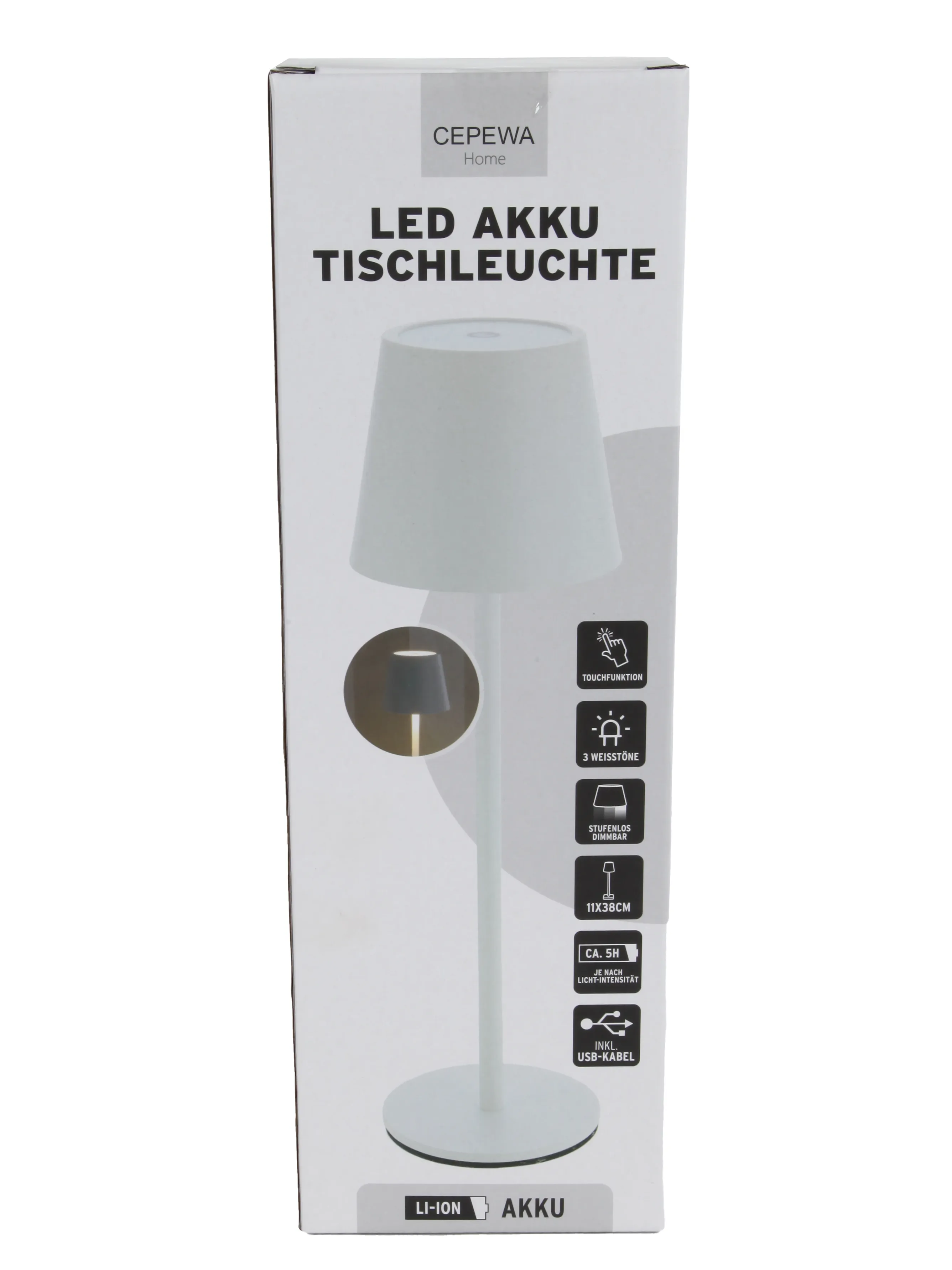 LED Tischleuchte ca.38cm dimmbar
