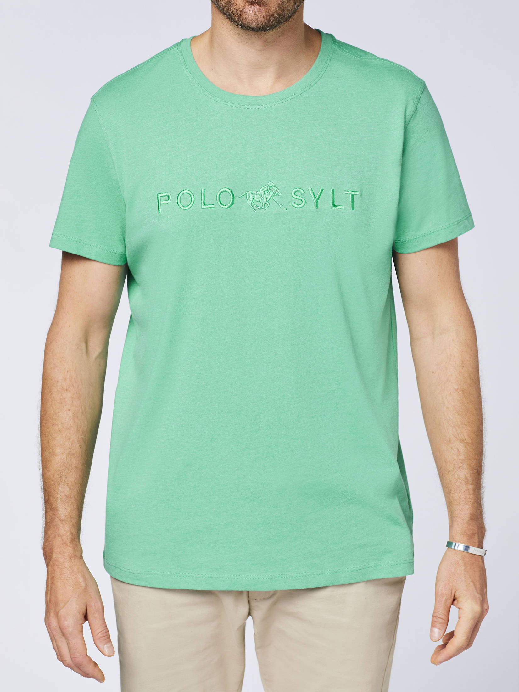 Polo Sylt| Herren T-Shirt mit Logo-Schriftzug