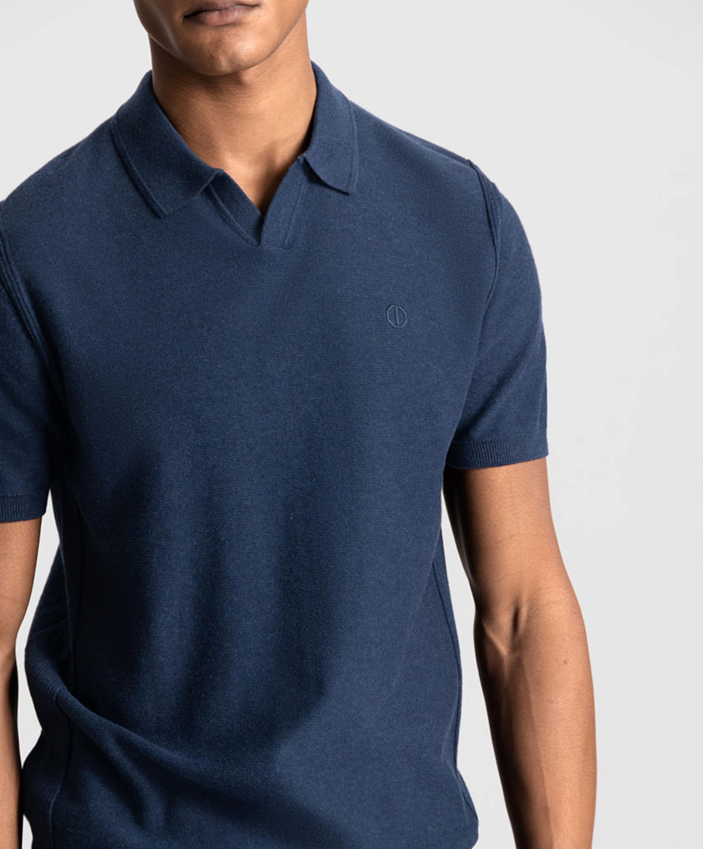 Dstrezzed Heren polo blauw