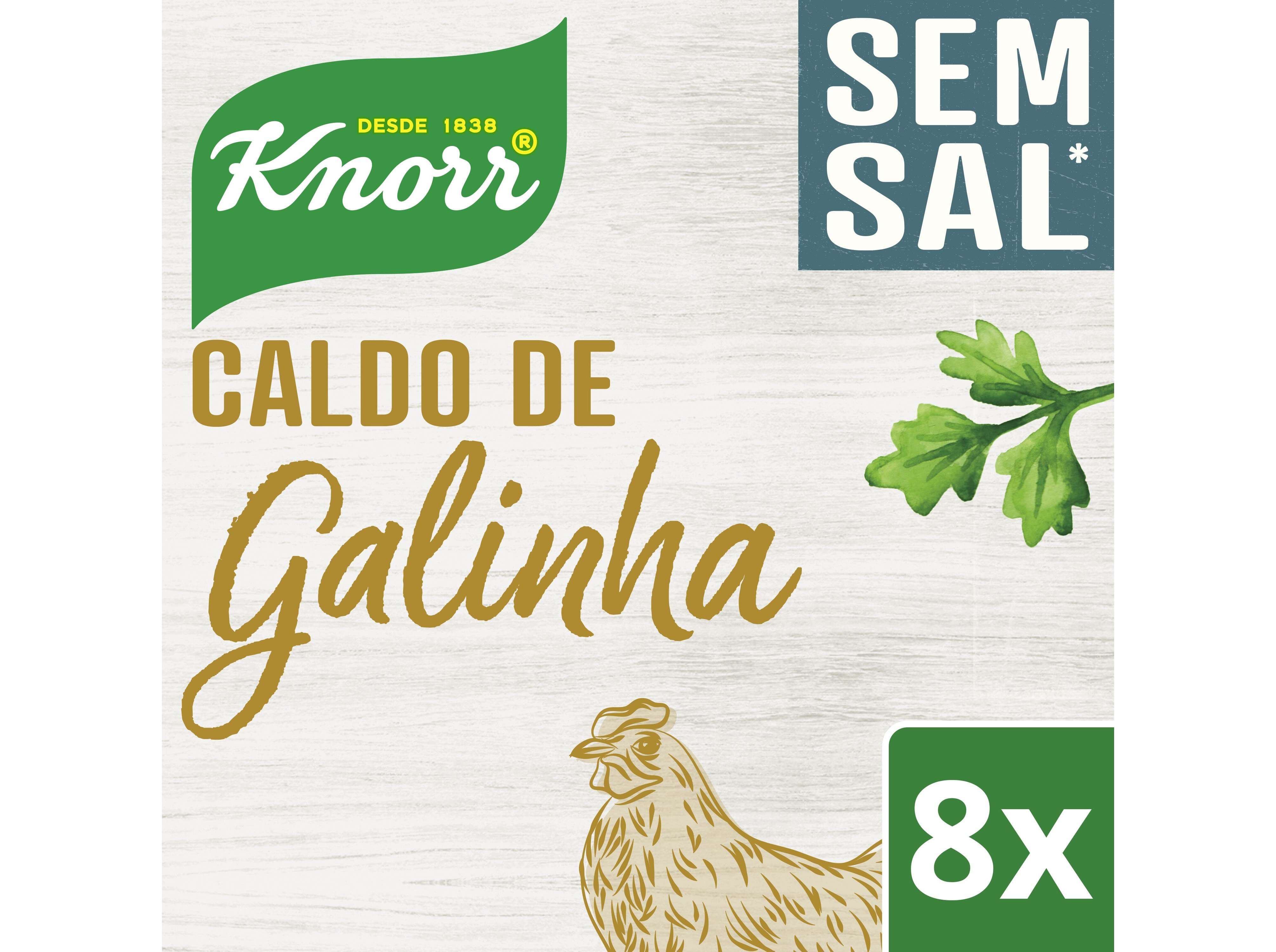 CALDOS KNORR GALINHA SEM SAL 8UN