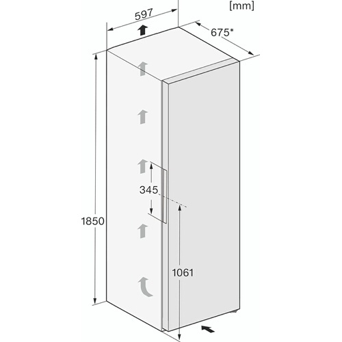 Réfrigérateur 1 porte Miele K 4373 DD WS