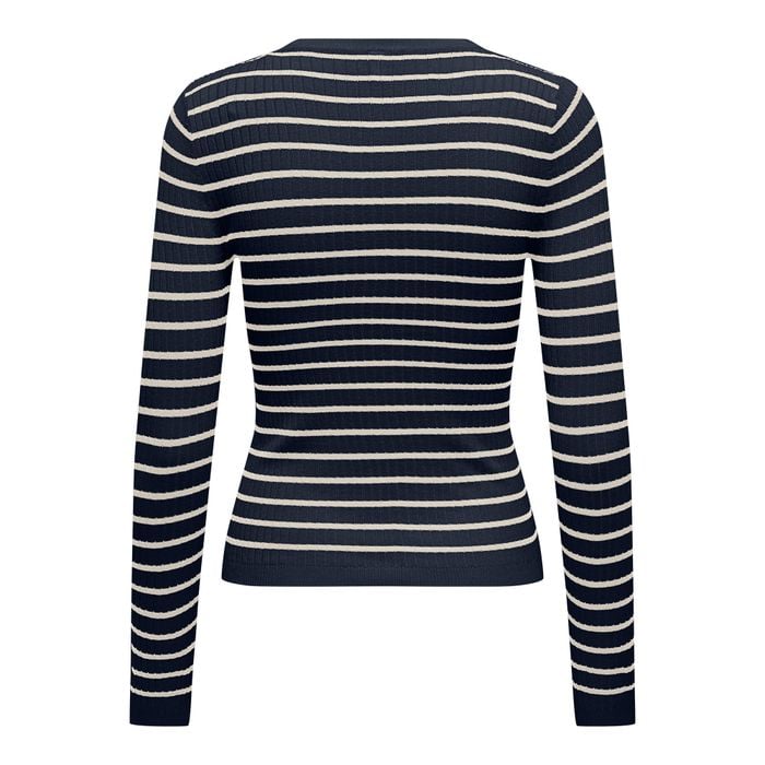 Only Mila Stripe Button Shirt Dames