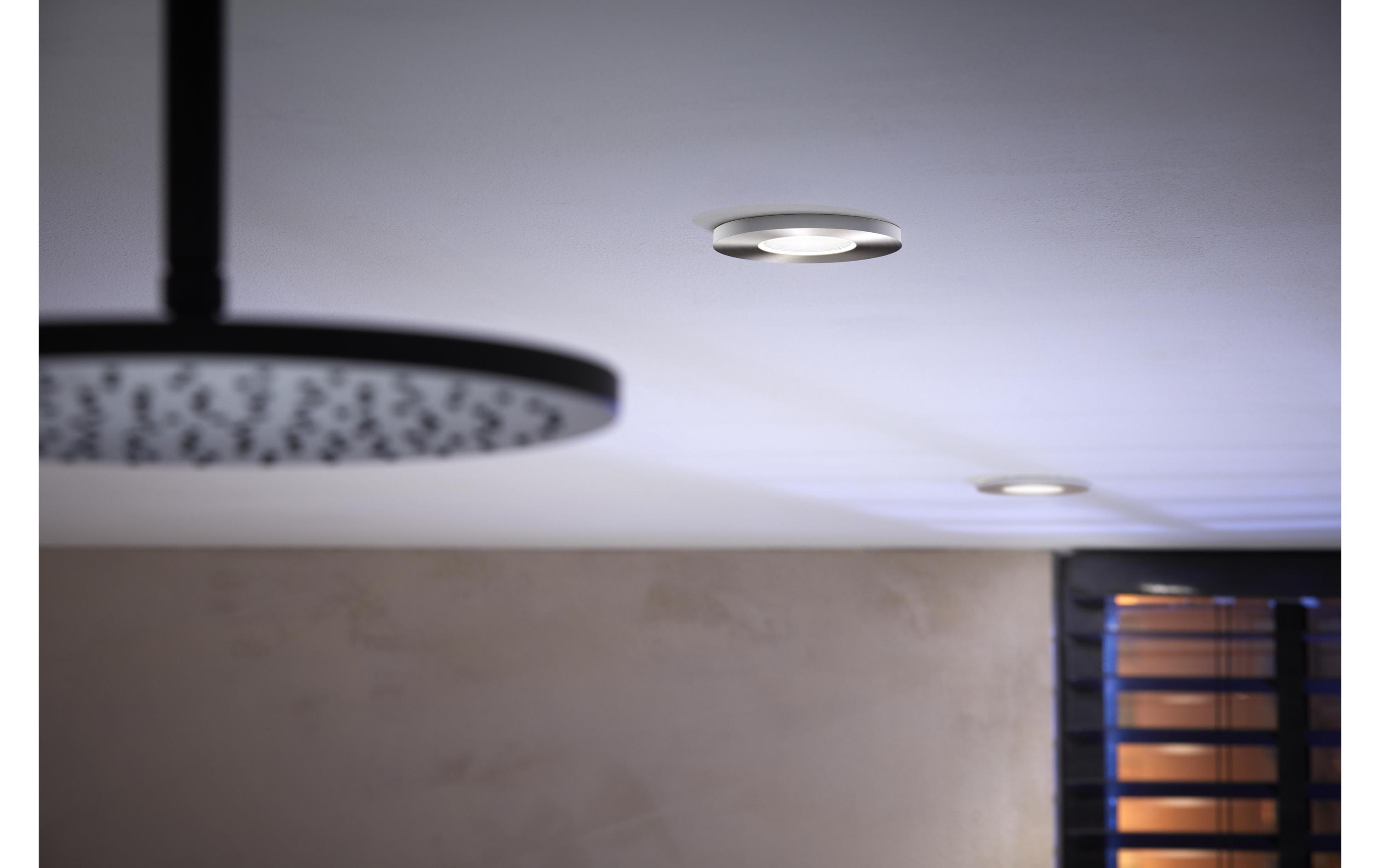 White & Color Ambiance Xamento Einbauspot SilberSmartes Licht für jeden Raum