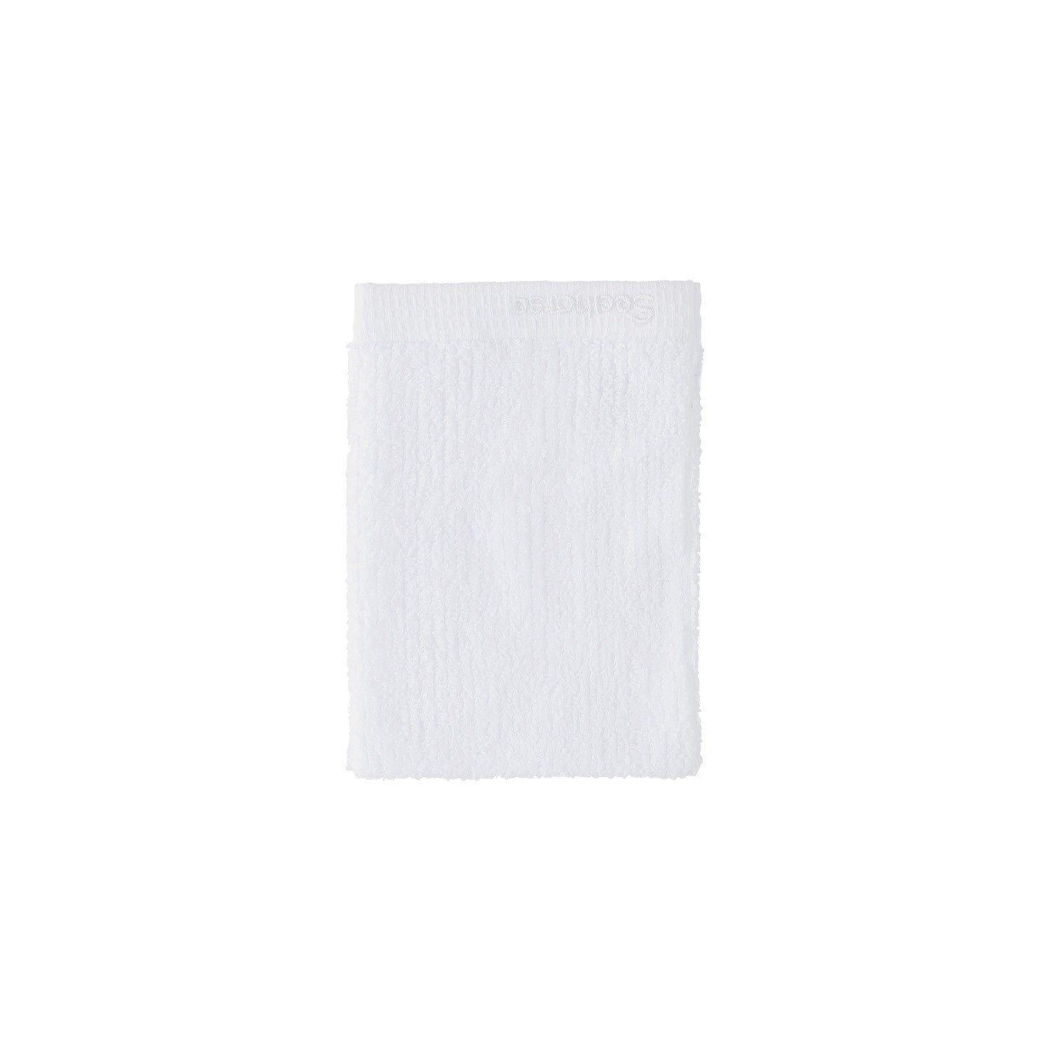 Seahorse Ridge Washand 16x21cm - white - Set van 3
