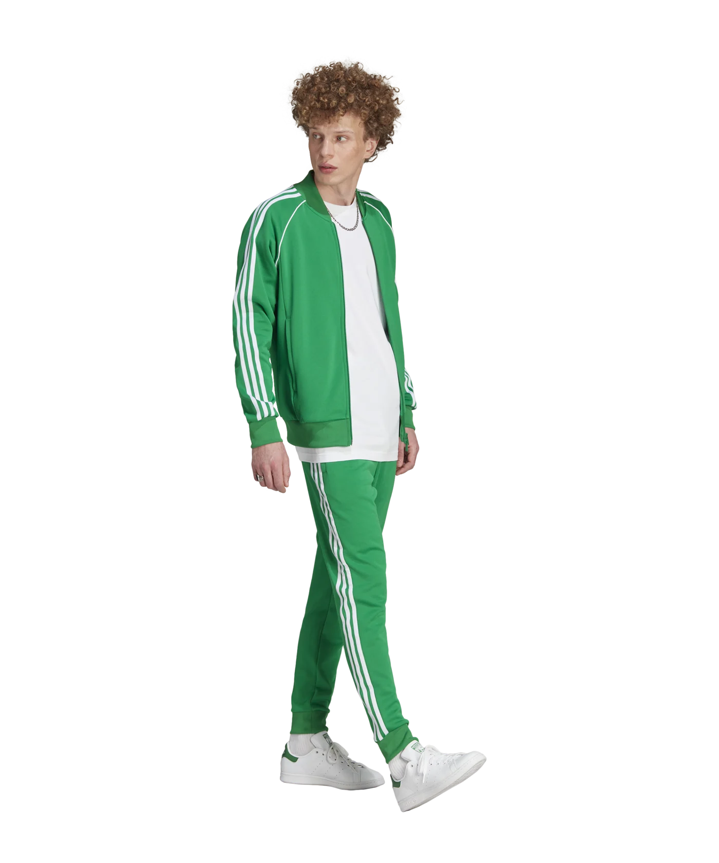 adidas Originals Jacke Grün Weiss