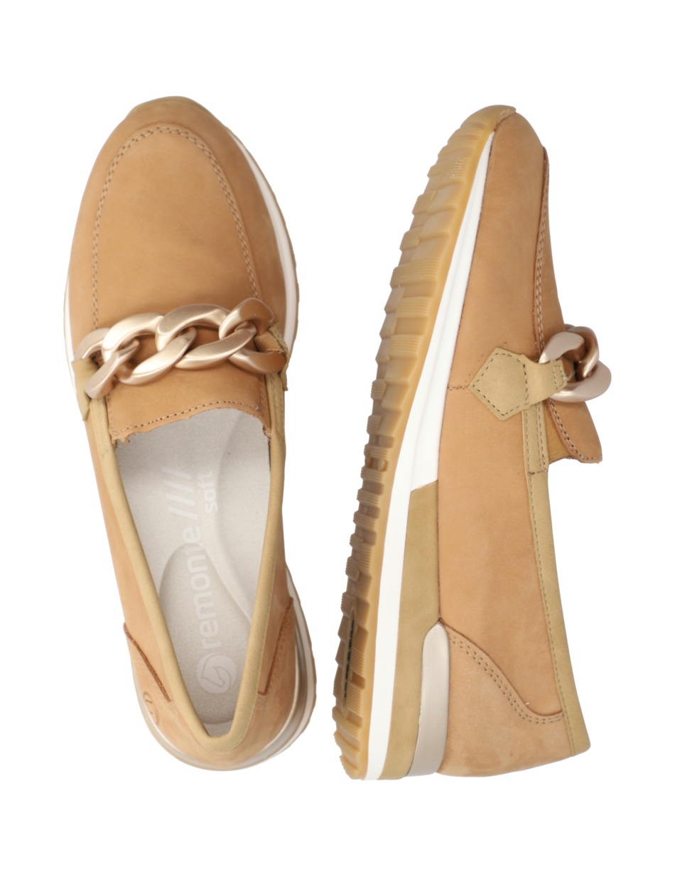 Veloursleder Slipper klassisch