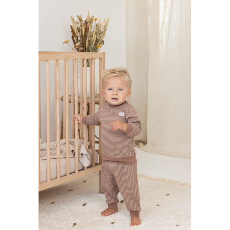 Feetje Wafel Pyjama Bruin