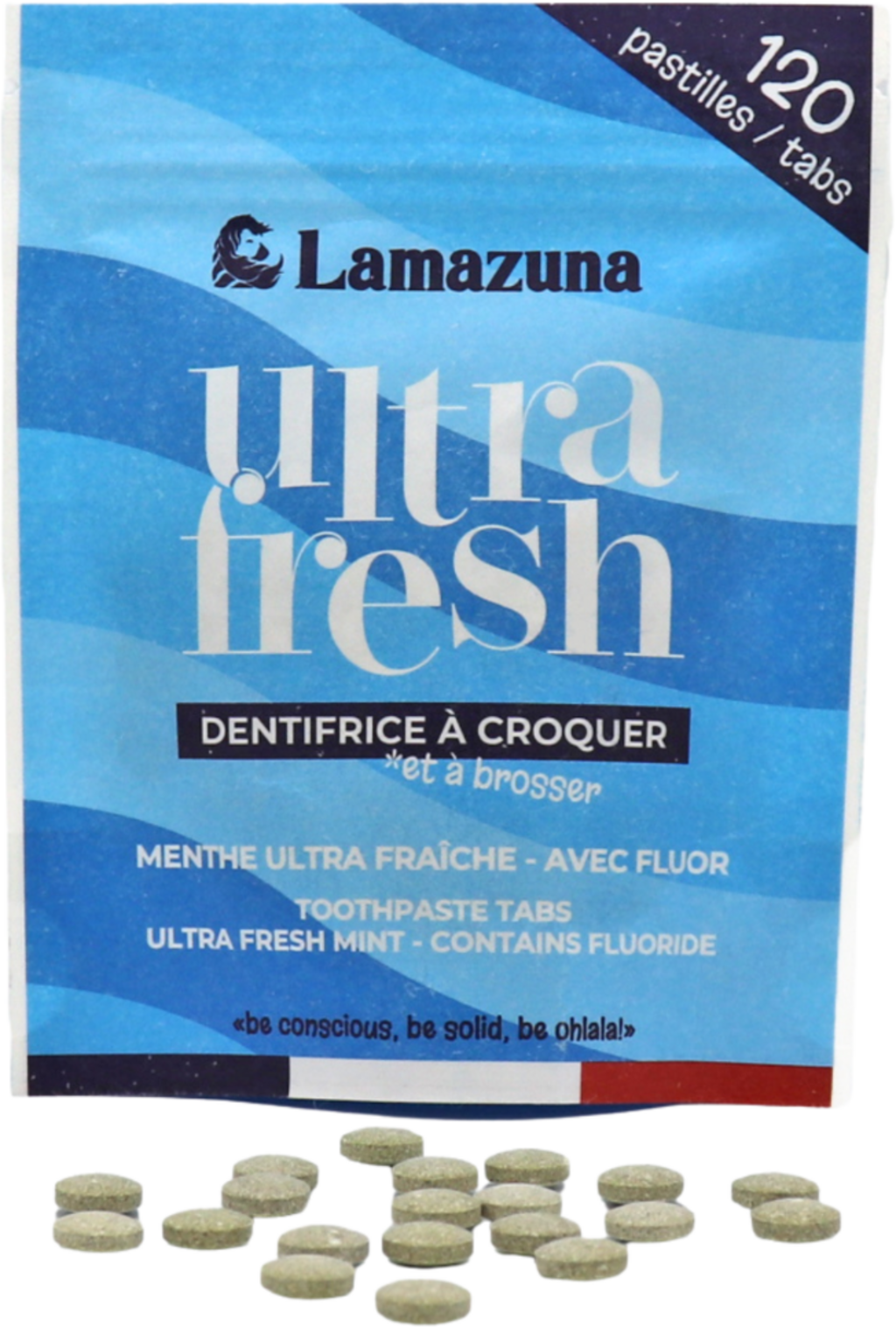 Lamazuna  ultra fresh Zahnputztabletten, 120 Stk