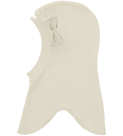 Racing Kids Schlupfmütze - 1-lagig - Ivory m. Schleife