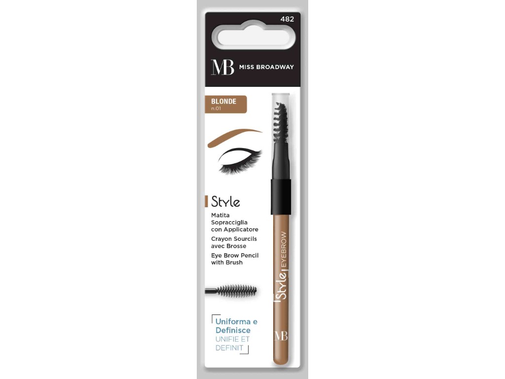 LÁPIS MB MILANO SOBRANCELHAS BLONDE UN