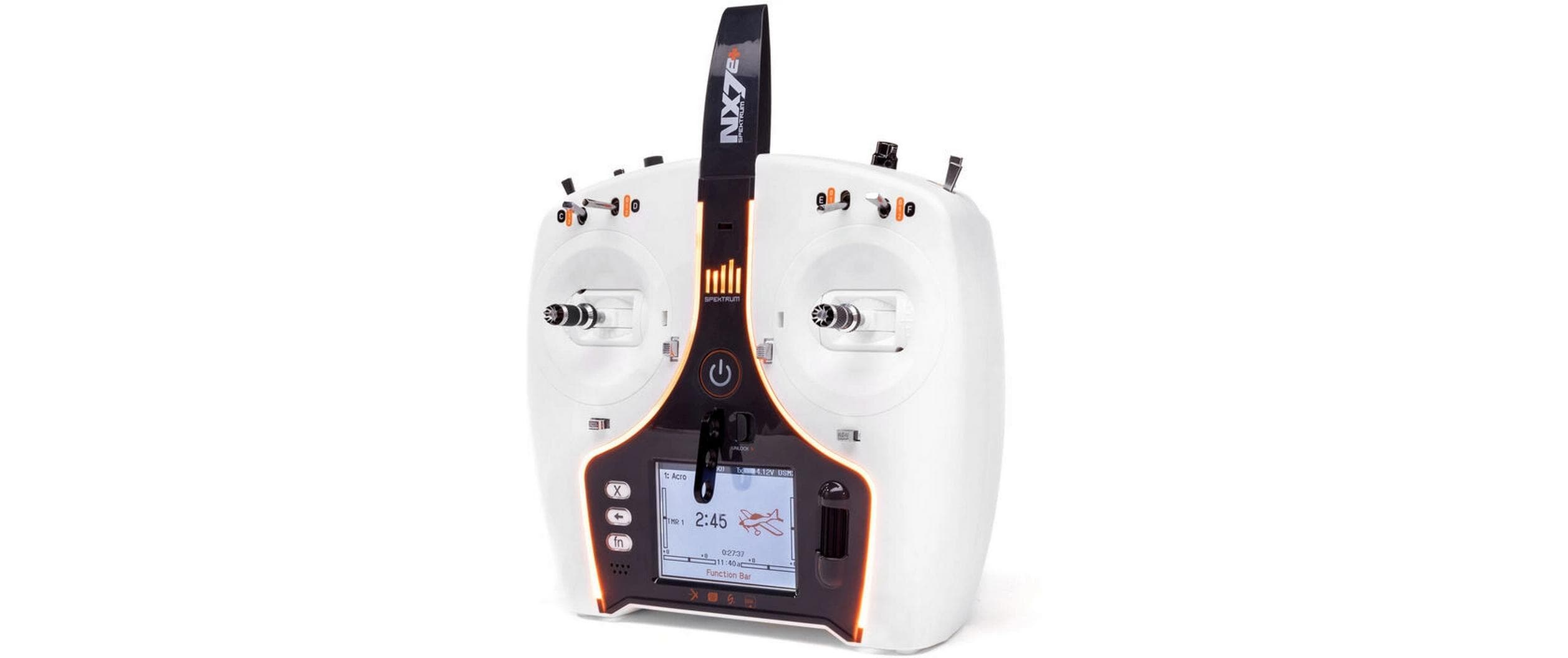 Fernsteuerung NX7e+, 14-Kanal DSMX (nur Sender)<br>Professioneller 14-Kanal-Sender für Modellflugzeuge