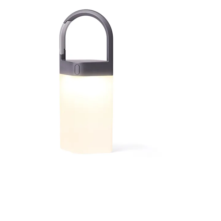 Lexon Lampe portable LED d'extérieur Horizon Hanging | Gris métal