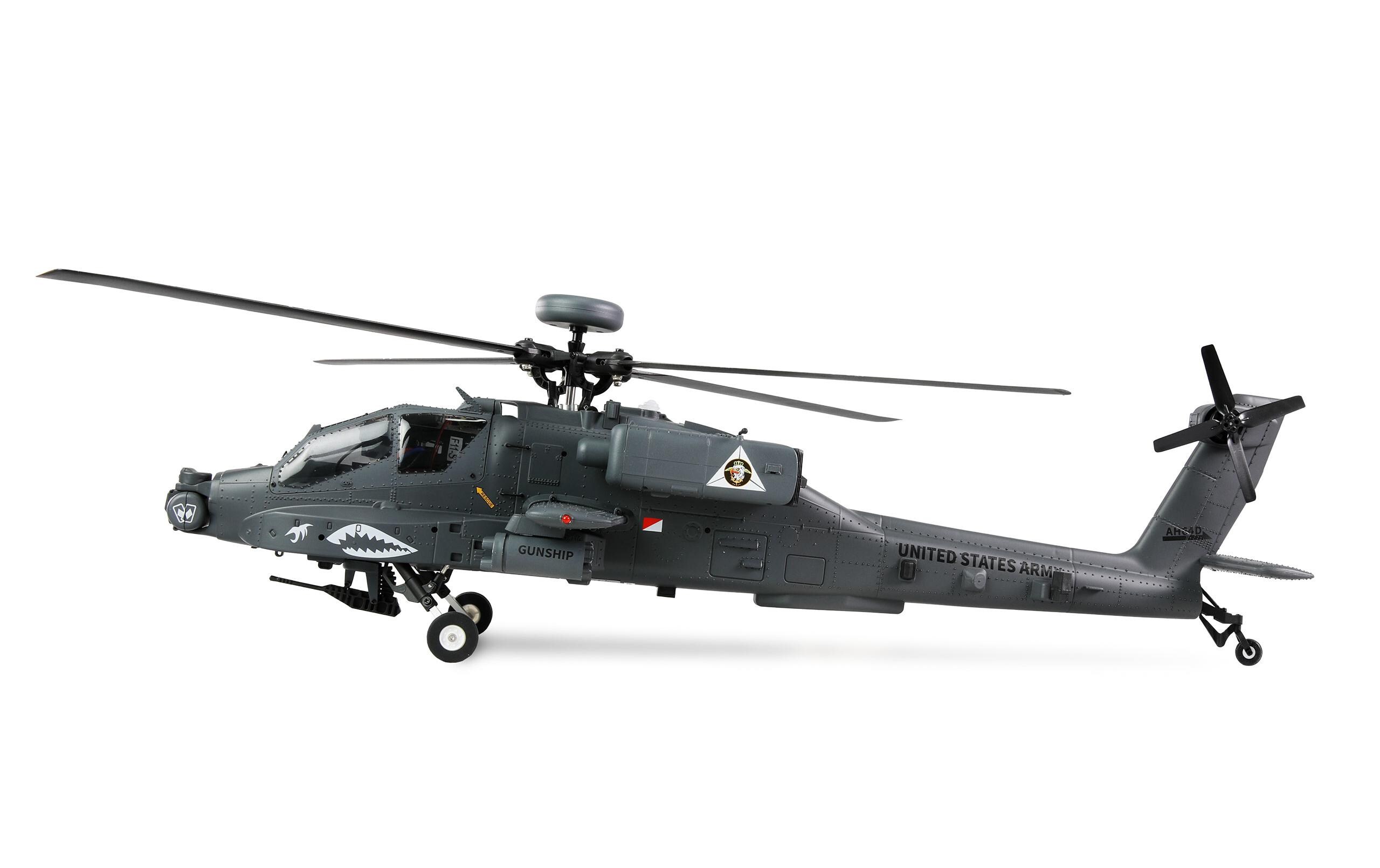 Helikopter AH-64D Apache RTF<br>Technisch ausgereifter Scale-Nachbau mit GPS und autonomen Flugfunktionen