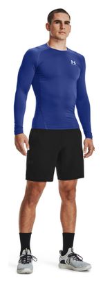 Maillot Manches Longues de compression Under Armour Heatgear Armour Bleu Homme