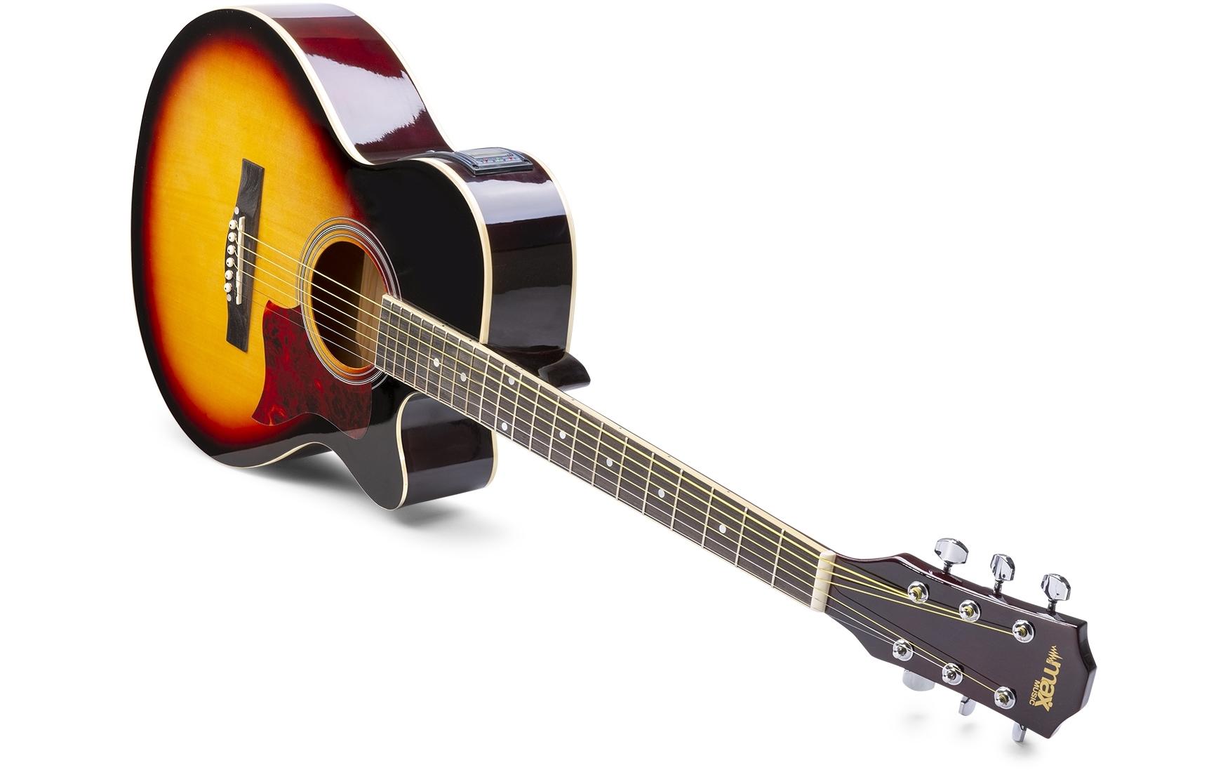 Westerngitarre ShowKit Sunburst<br>Elektroakustisches Westerngitarre-Set mit Verstärker und Zubehör