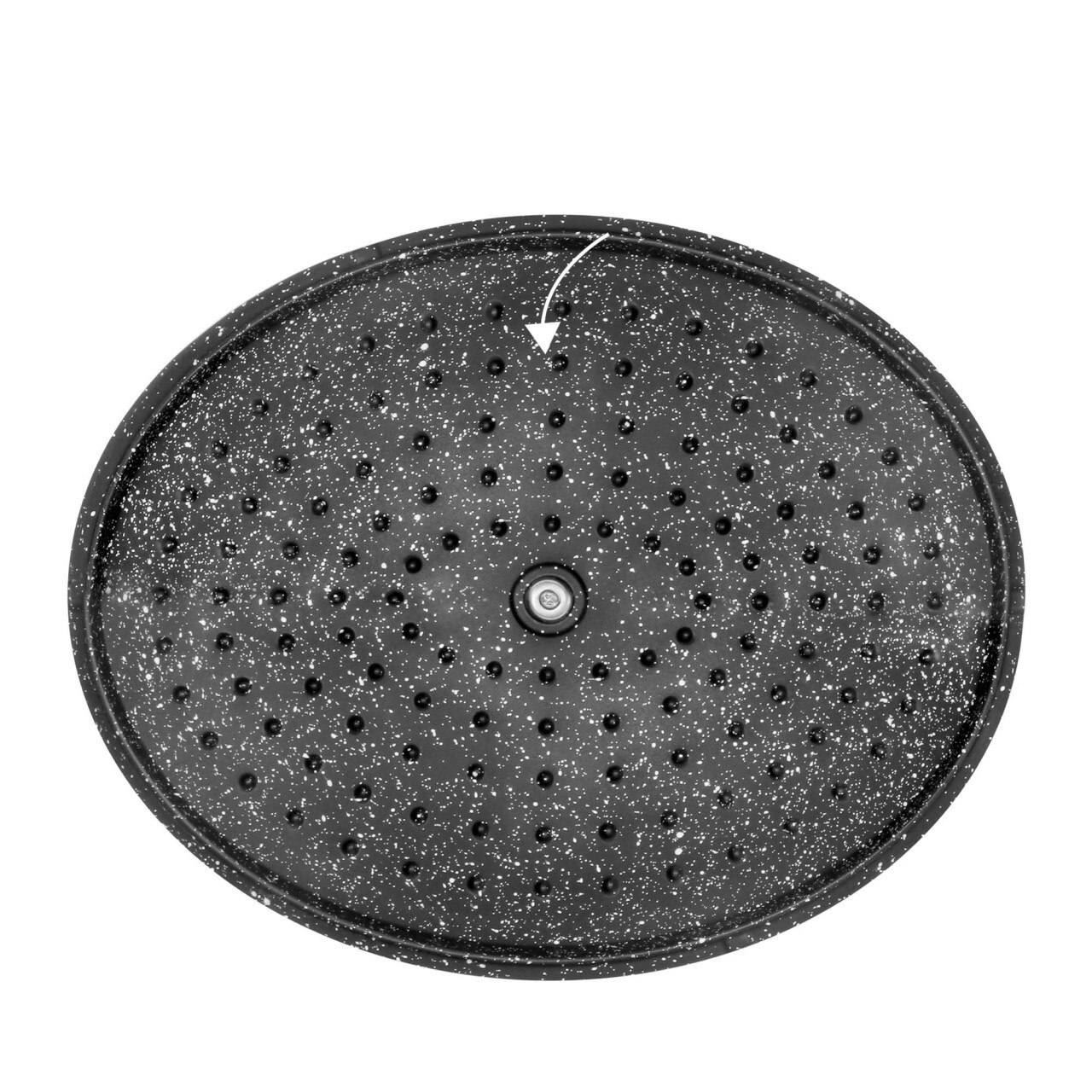 STONELINE® Gourmet Bräter 28 cm mit Deckel, Backofen & Induktion geeignet, ofenrot