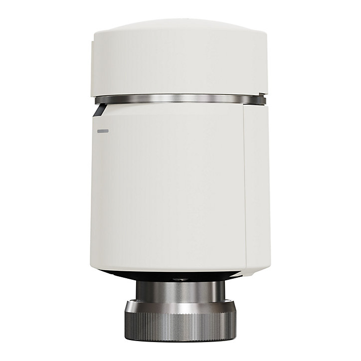 Tête de vanne thermostatique connectée Schneider Electric Wiser blanc