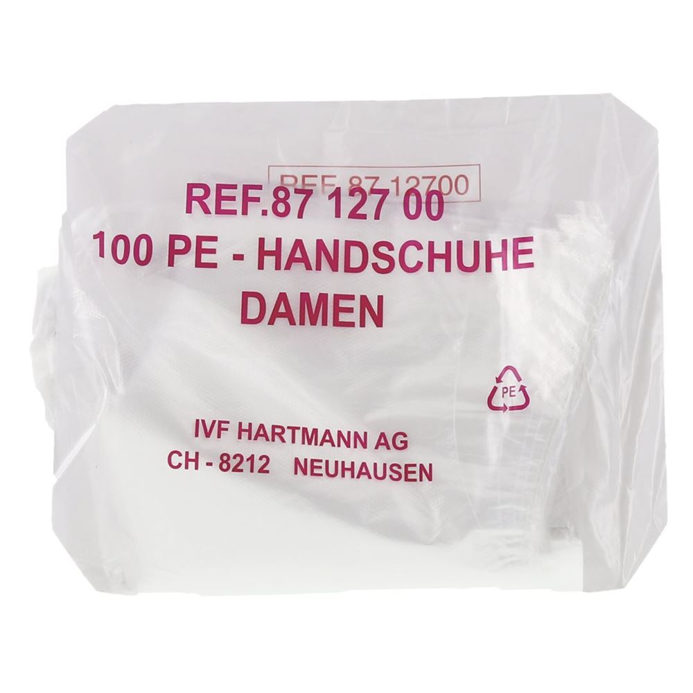 PE Handschuhe<br>100 Stück, Beutel, gross