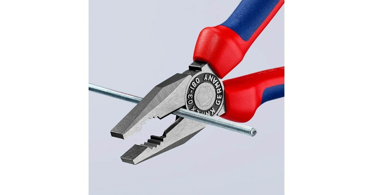 KNIPEXCombitang 03 02 180 combinatietang  (Blauw)