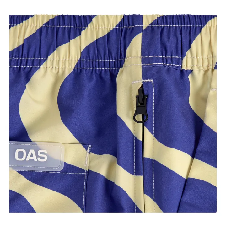 OAS Short de Bain Rippling | Bleu