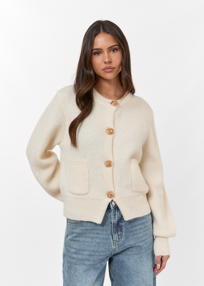 Nola vest creme