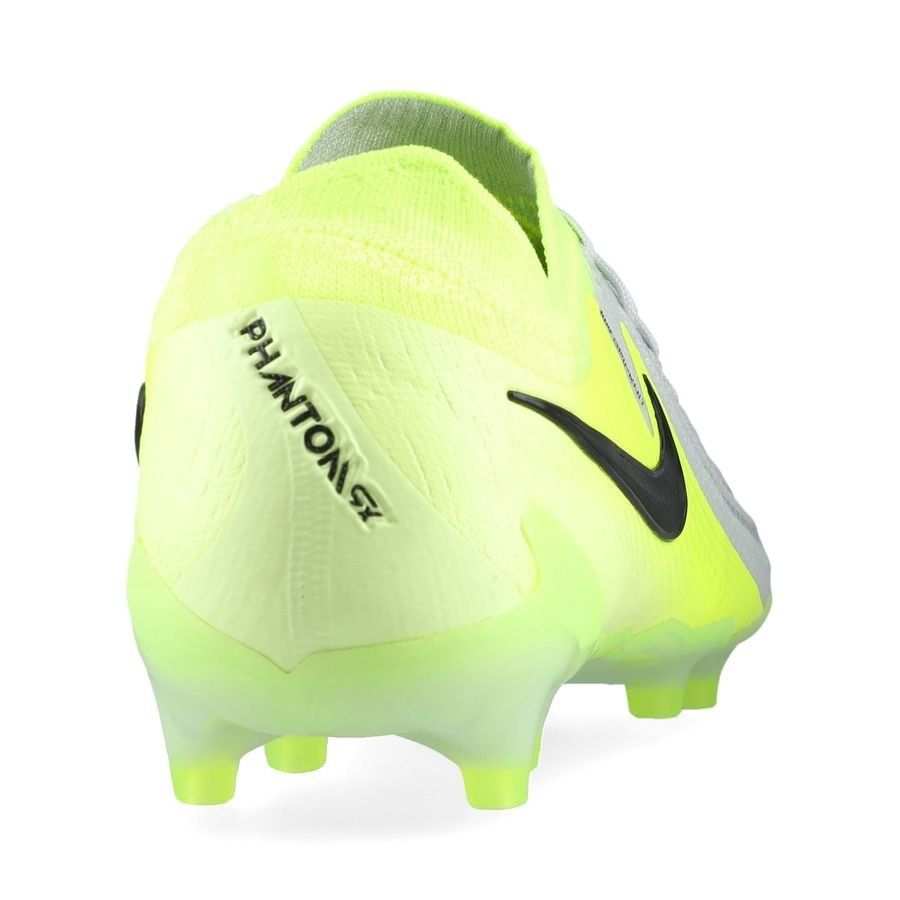 Nike Phantom GX II Elite AG-PRO Mad Voltage - Argenté/Noir/Jaune Fluo