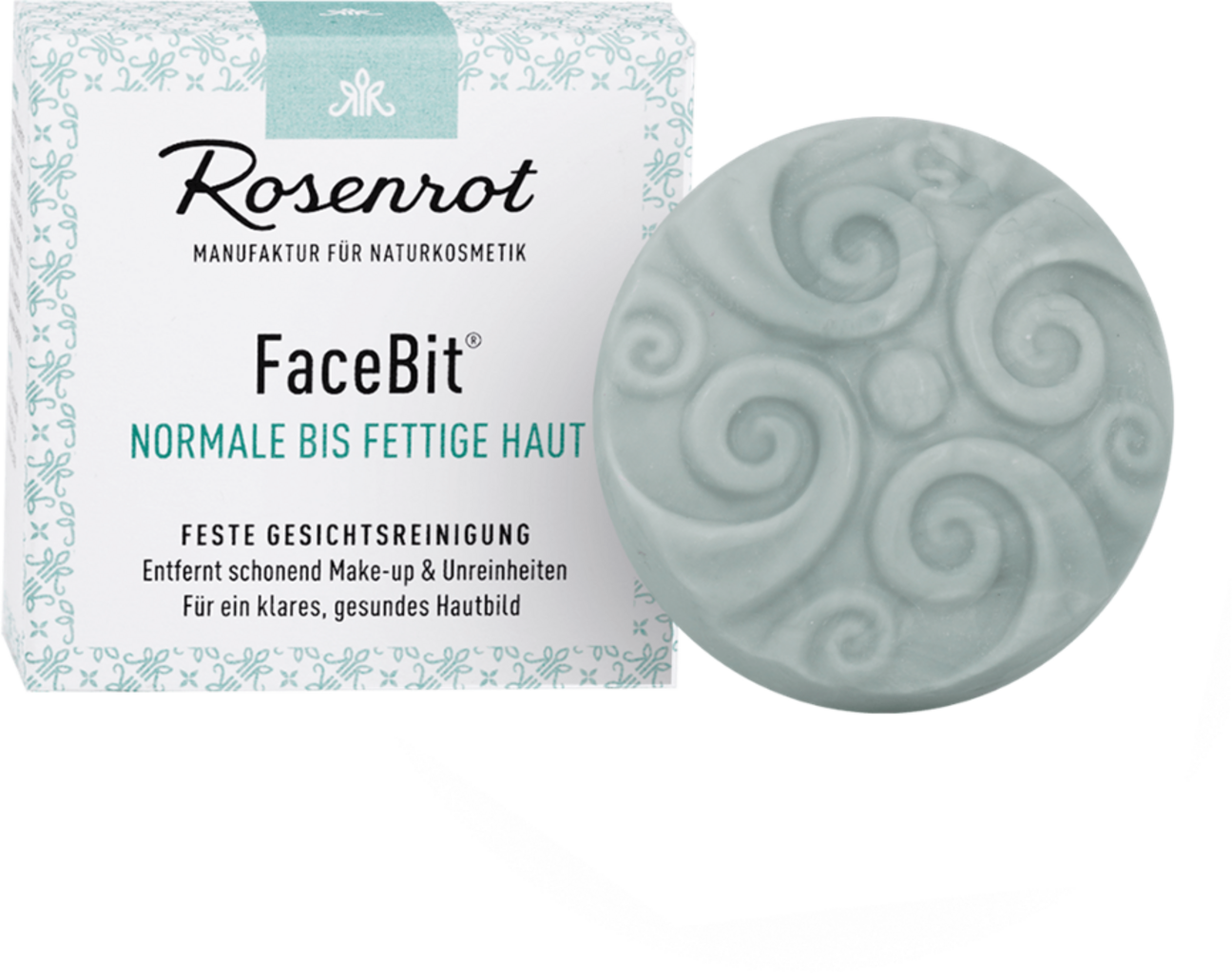 Rosenrot  FaceBit® Gesichtsreiniger Blau, 50 g