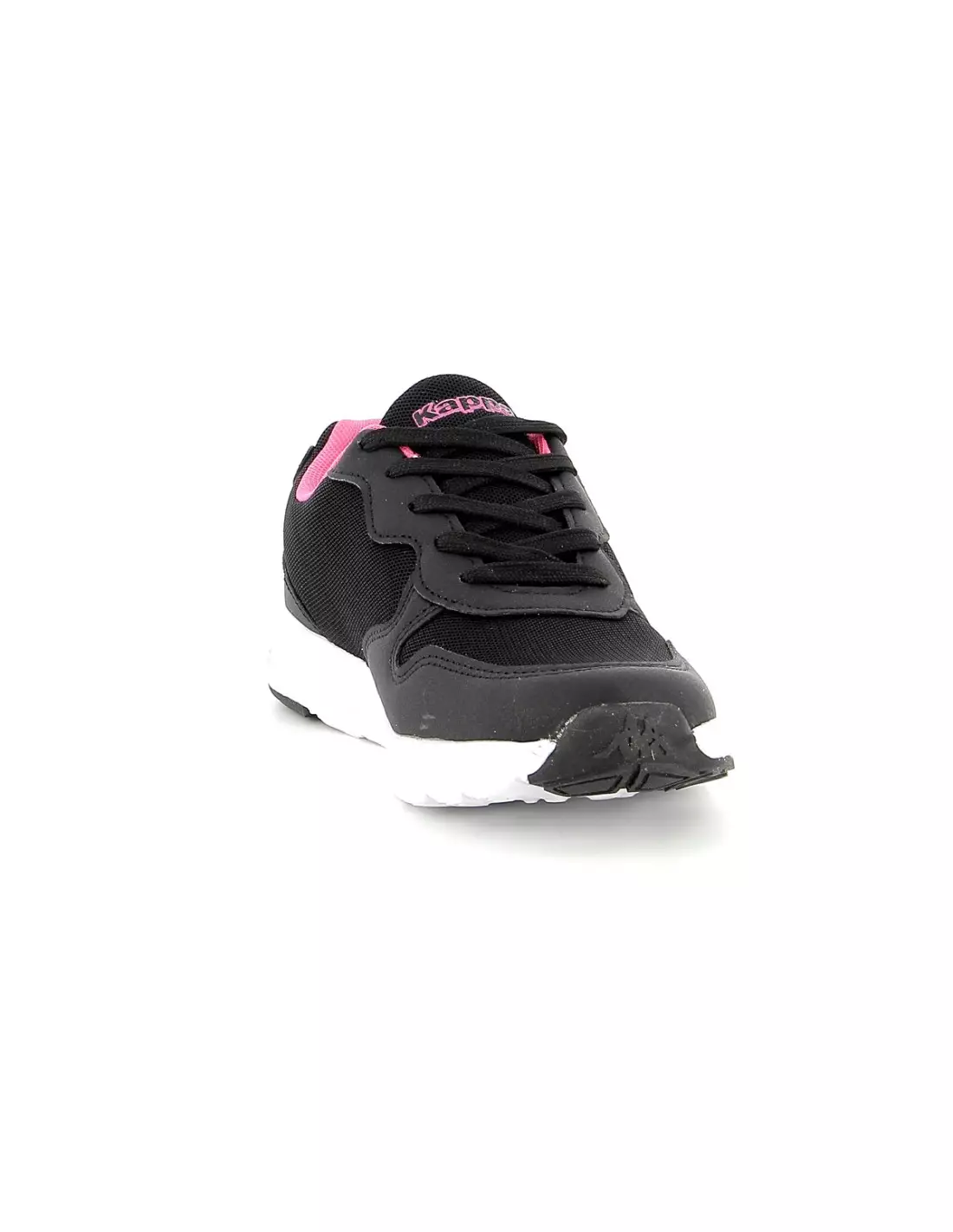 KAPPA DELVIS LACE - Sneakers Blackfuchsia