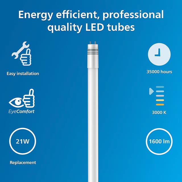 Philips T5 LED-lys 11,5W, G5