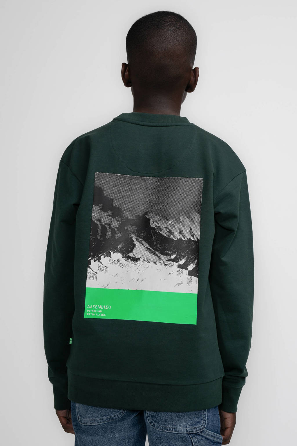 Petrol Industries sweater groen