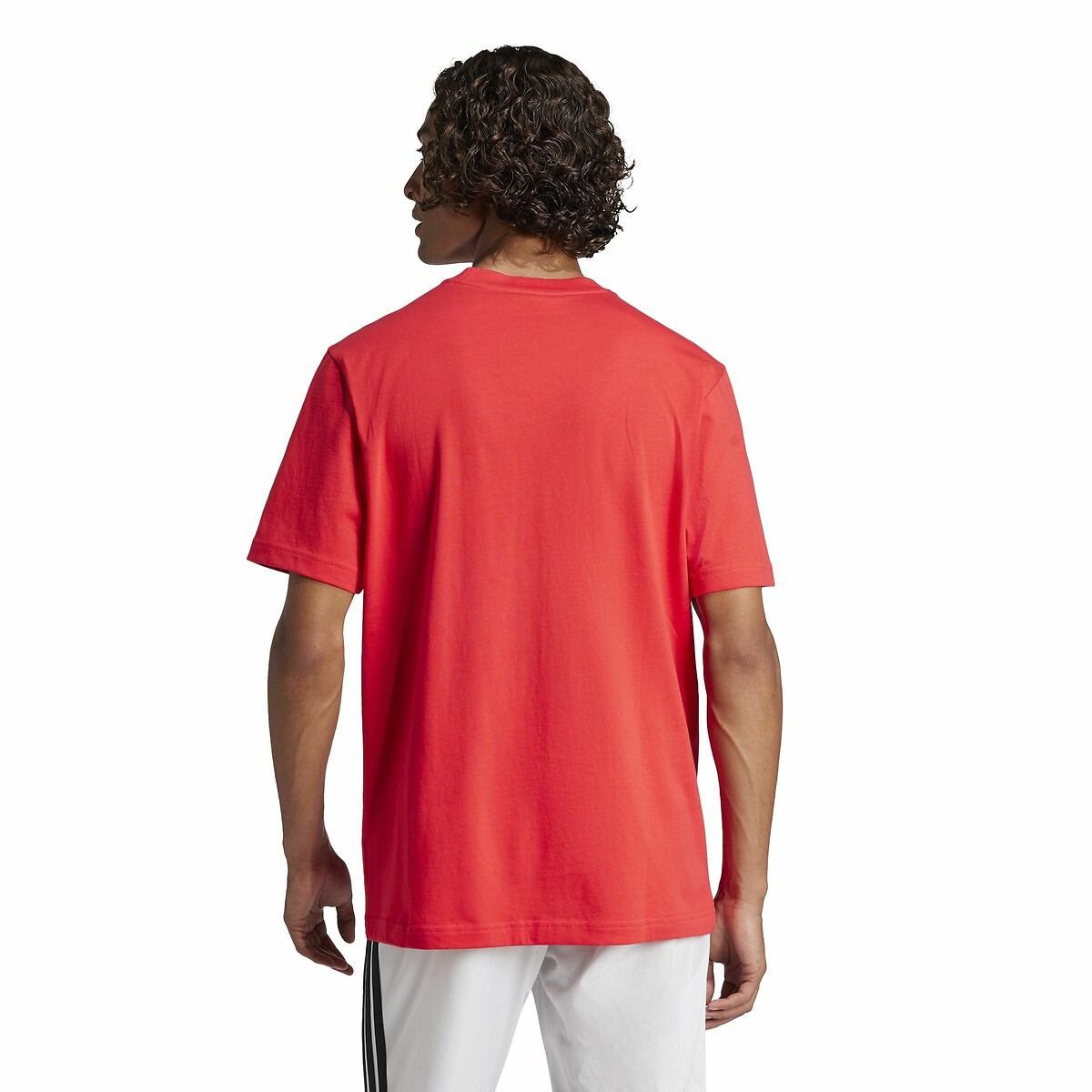 ADIDAS ROUPAS ESPORTIVAS<br>Camiseta de manga curta Essentiel com logo pequeno