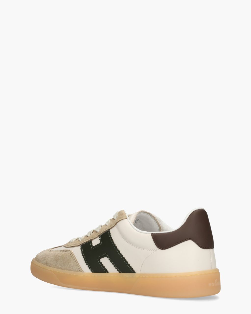 Hogan Cool Off-White/Donkergroen Herensneakers