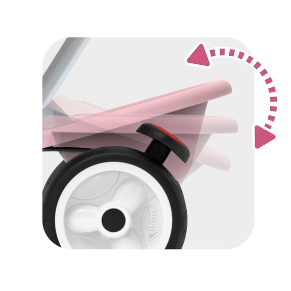 Tricycle baby balade plus rose