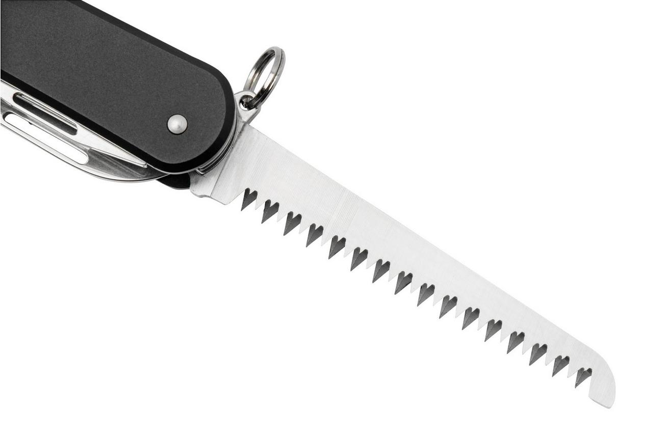 FOX Vulpis 5-Tools FX-VP130-SF5BK, N690co, Aluminium, Black, Zwitsers zakmes