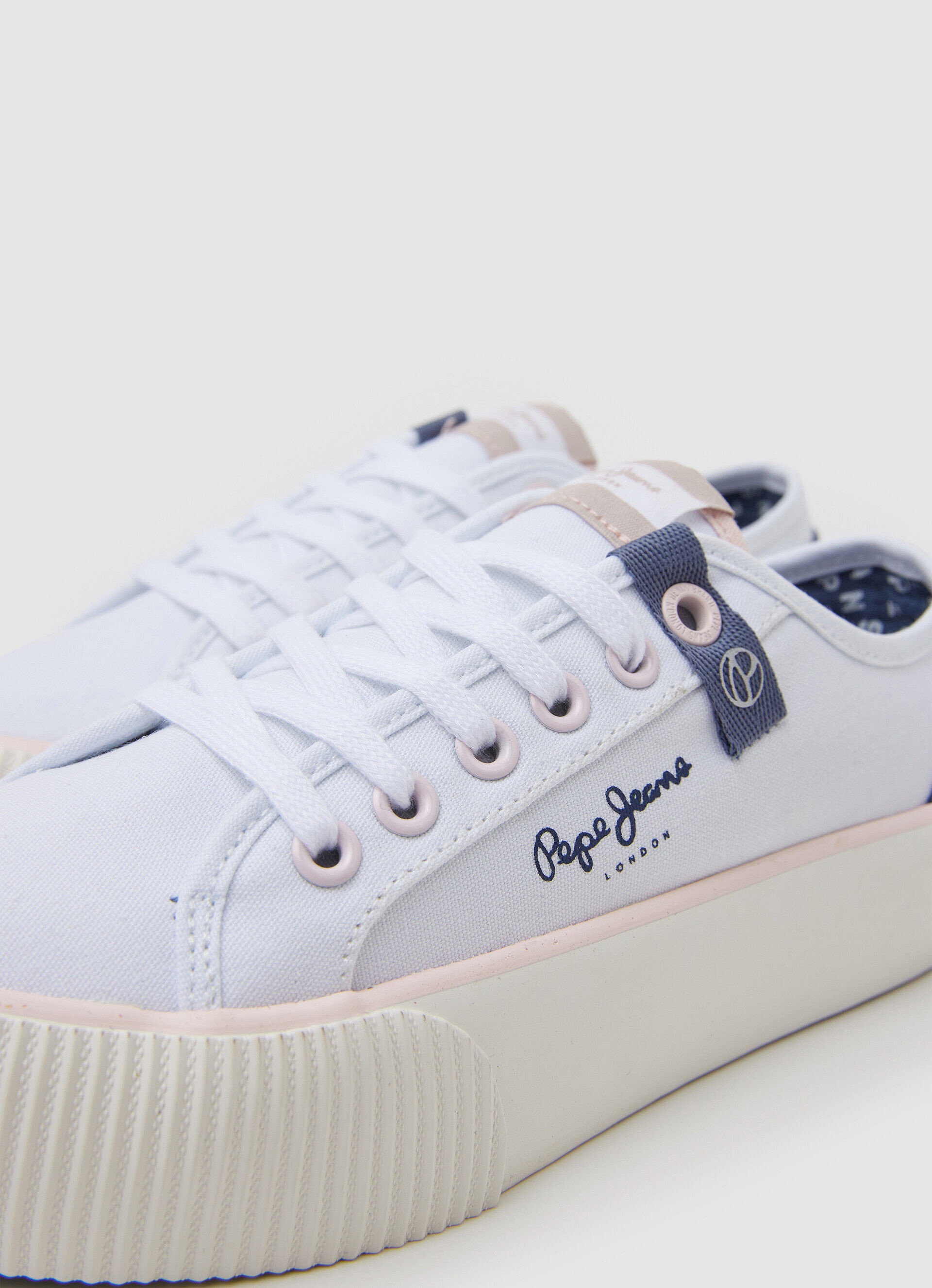 Sapatos plataforma Ottis Sun - brancos