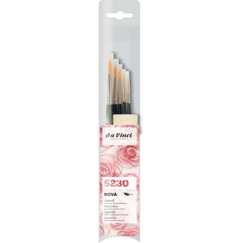 da Vinci Nova Synthetik, Serie 5230 Aquarellpinsel-Set