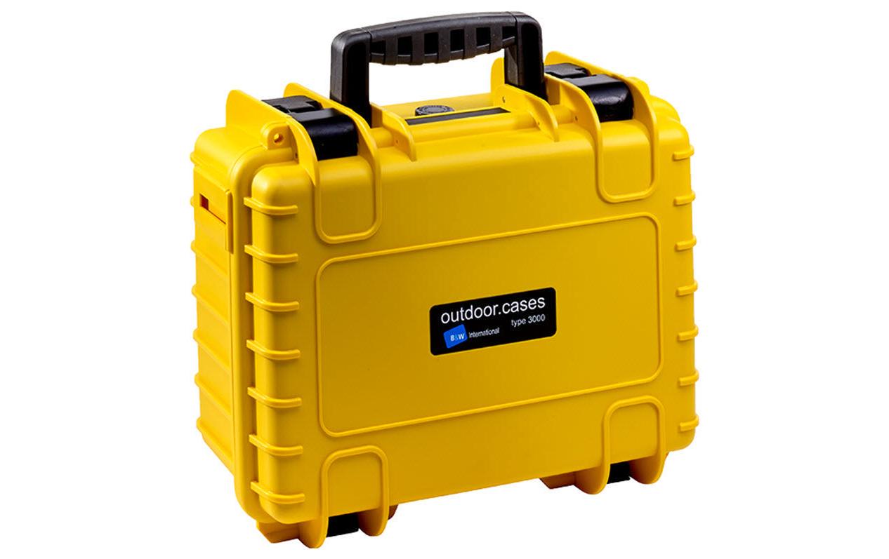 Outdoor-Koffer Typ 3000 SI GelbRobuster Koffer für einen sicheren Transport