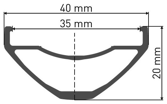 Roue Avant DT Swiss H 1900 Spline 27.5'' 35 mm | Boost 15x110 mm | 6 Trous |