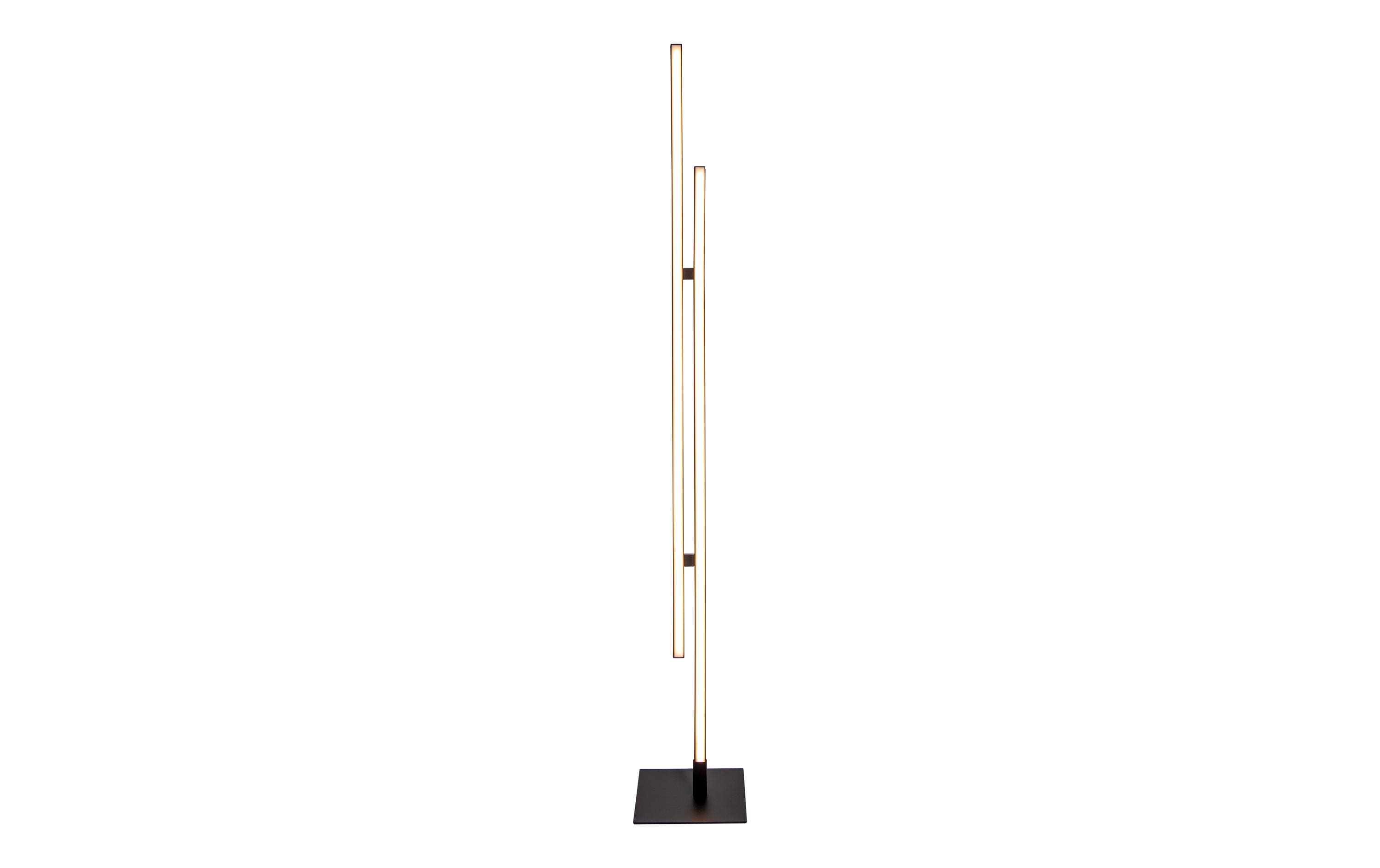 Stehleuchte «Onda» h: 130 cmLED Stehlampe aus Aluminium, Eisen und Kunststoff