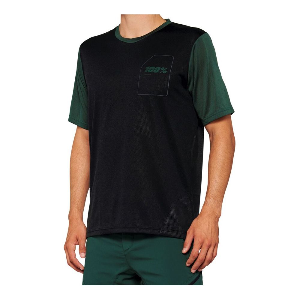 100 percent RIDECAMP - Maillot Homme forest green