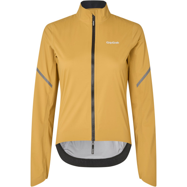 GripGrab PACR letvægtsjakke Mustard Yellow dame