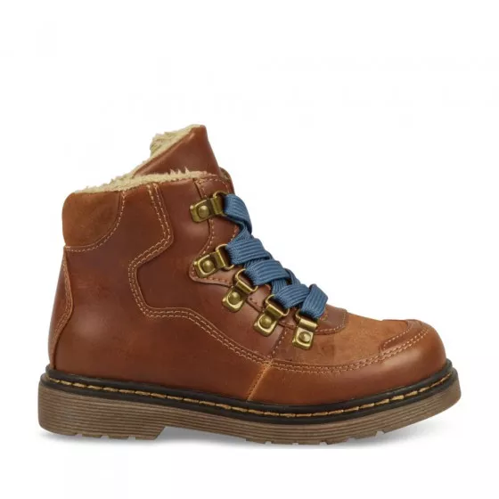 Bottines COGNAC CHARLIE & FRIENDS