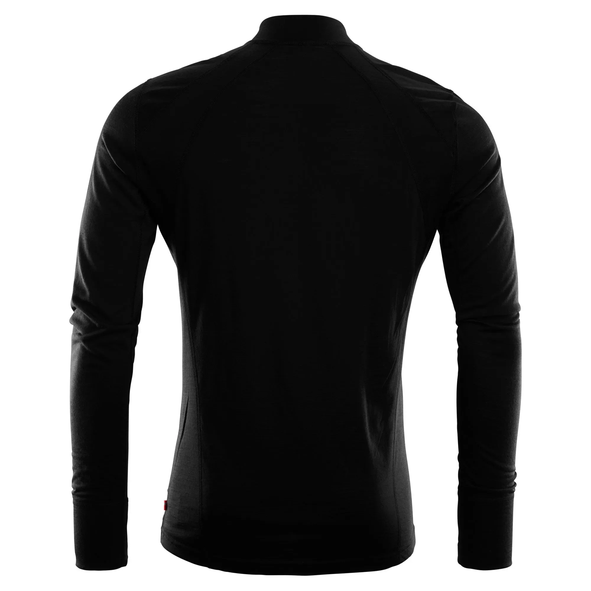 Aclima -  Aclima Pullover LightWool Zip Shirt jet black
