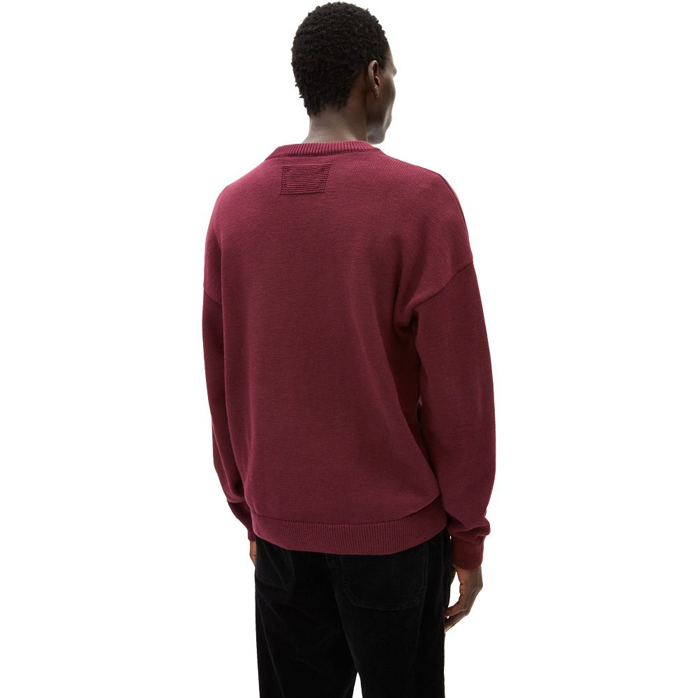 Armedangels Jovaan Strickpullover Herren cranberry juice