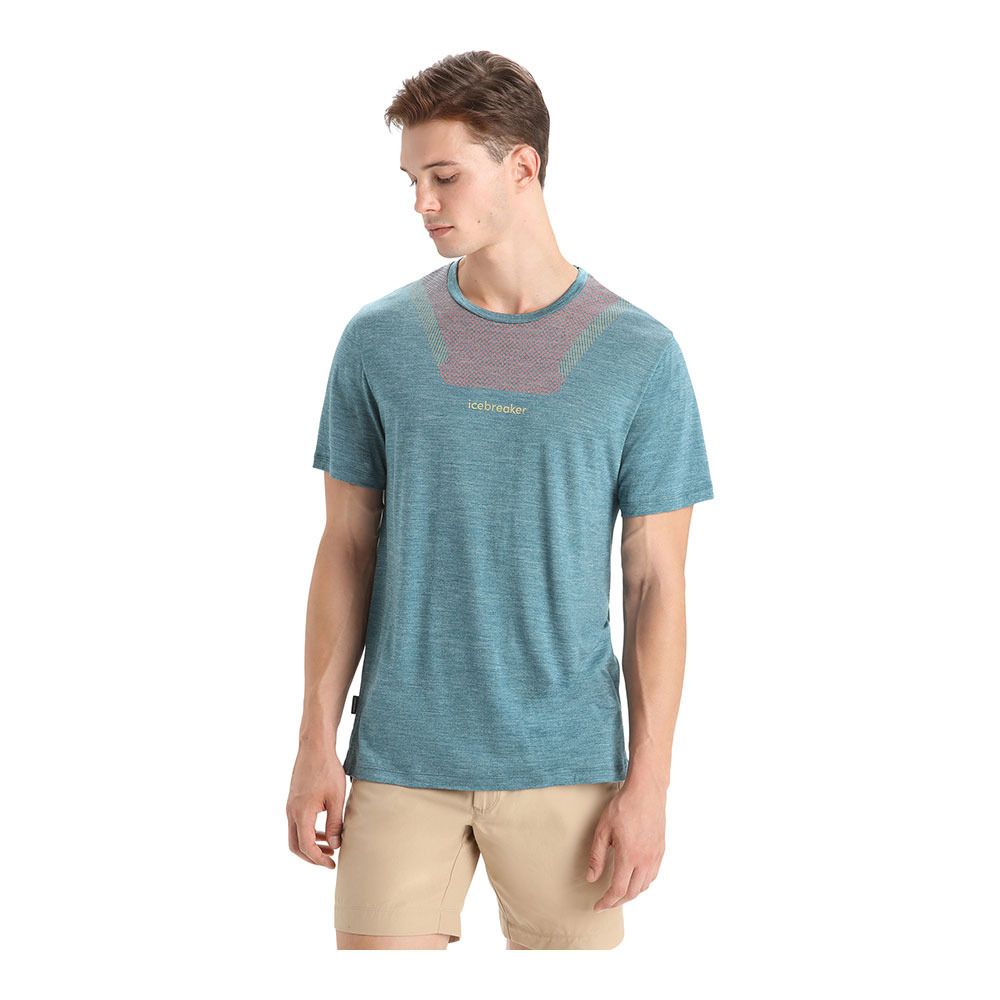 Icebreaker SPHERE II - Tee-shirt Homme green gloryhthr