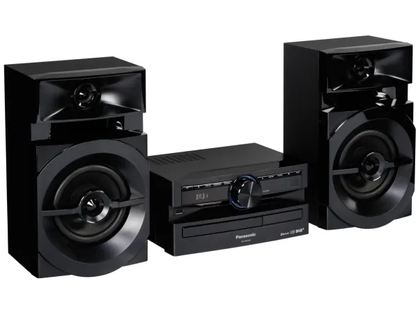 Panasonic SC-UX104 - Minisystem - 300 Watt (Total) - sort